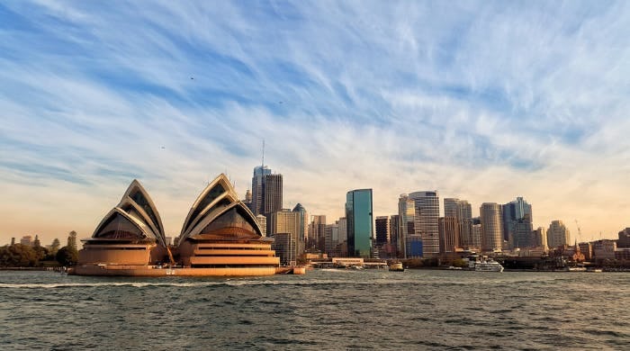Sydney Skyline including the Sydney Opera House